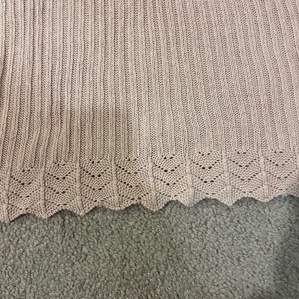 Lucky Brand Femme Linen Blend V-neck Sweater - Picture 3 of 9